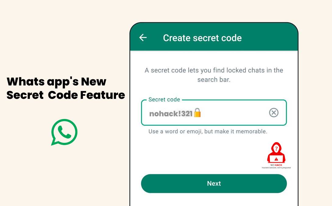 whatsapp secret code