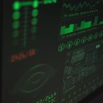 Hospital server room hit by ransomware attack with red warning lights