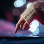 Security researcher analyzing prompt injection attack patterns on laptop screen