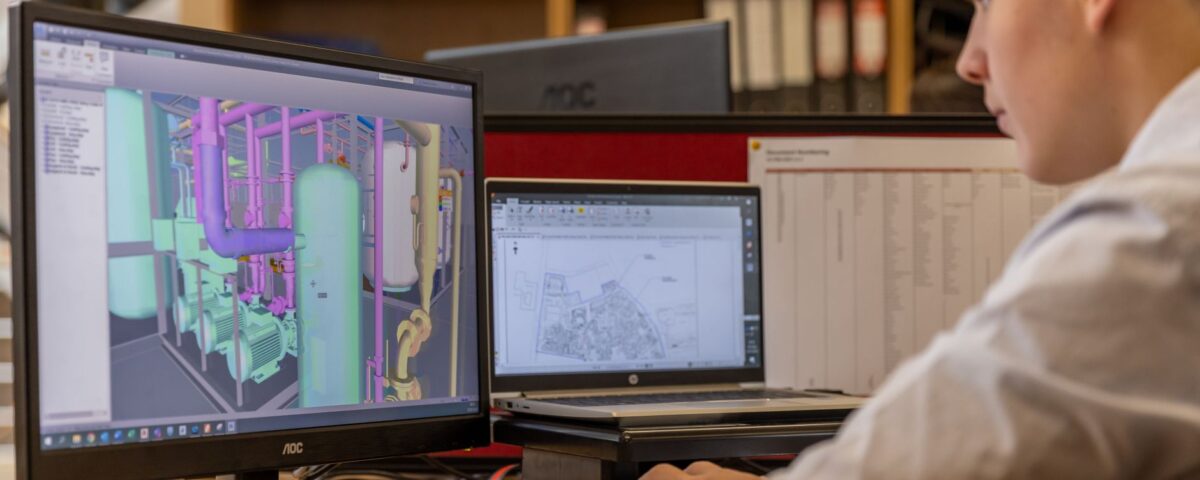 Security analyst reviewing AI threat intelligence dashboards in operations center