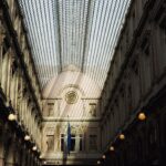 European regulatory building entrance representing EU AI Act enforcement authority