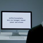 Security analyst examining suspicious text input on a terminal monitor