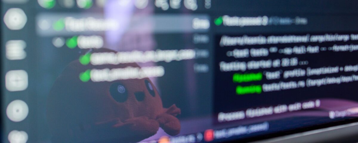 Laptop screen displaying terminal code representing hidden system prompt configuration