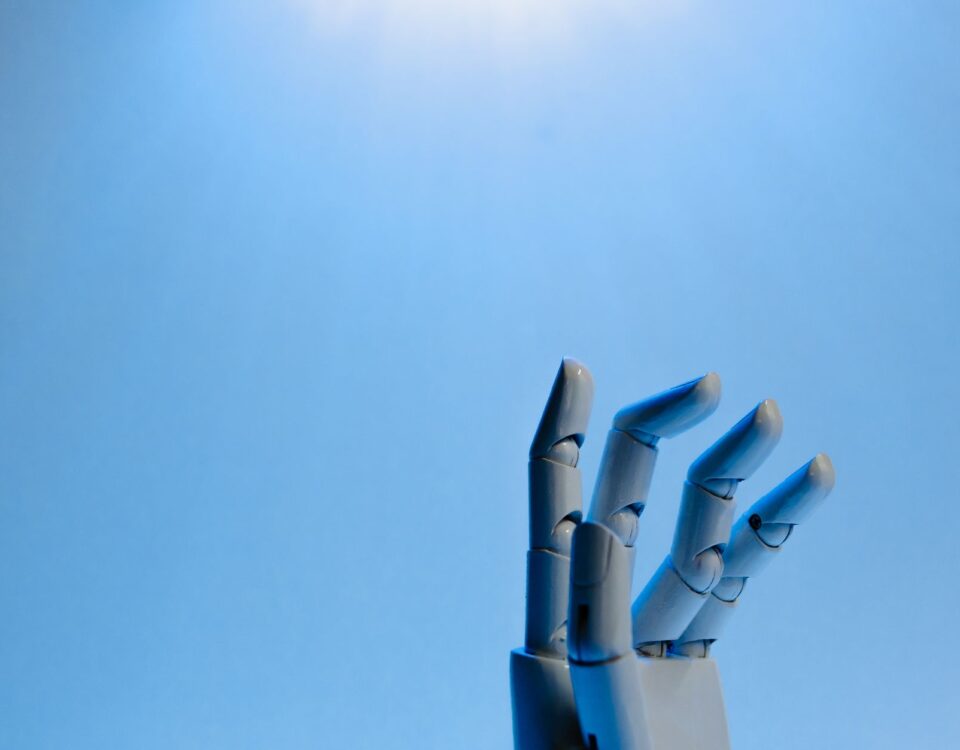 Robotic arm stamping authorization approval on an official document