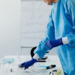 Security engineer verifying AI model digital signatures on workstation monitors